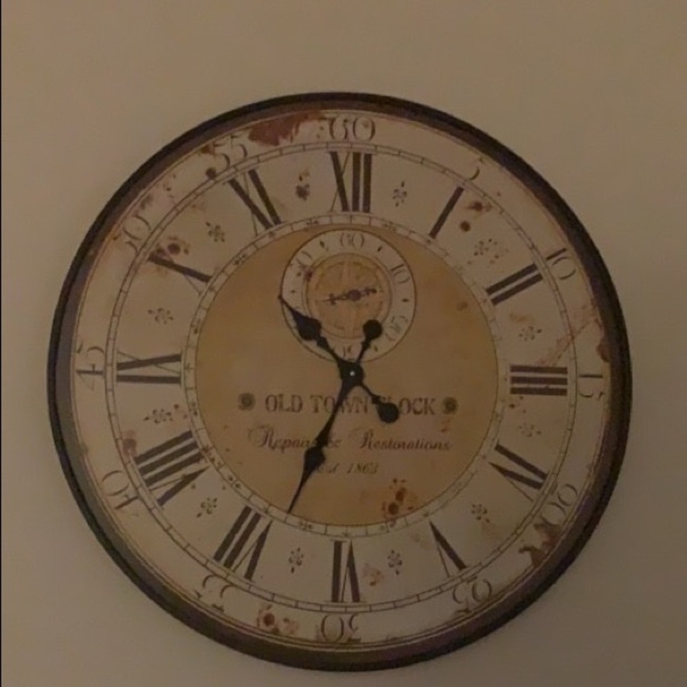 Big wall clock - Picture 1 of 1